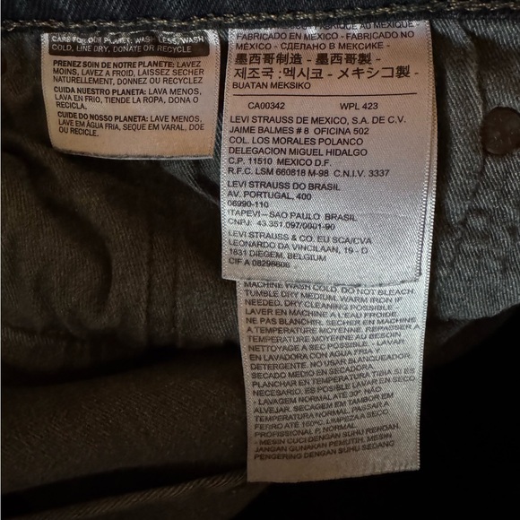 Levi’s 512 33 x 30 Dark Navy Jeans - Picture 6 of 7